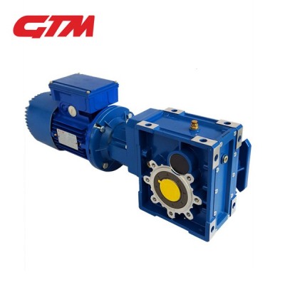 BKM series helical hypoid gearbox 2 stage for Automated assembly line